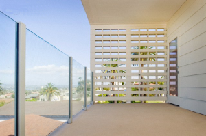 Core Mounted Glass Railing