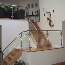 Glass Railings for Staircases